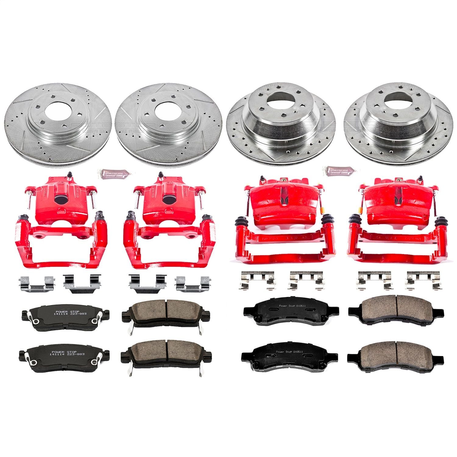 2006-2009 Chevrolet Trailblazer Disc Brake Kit Powerstop