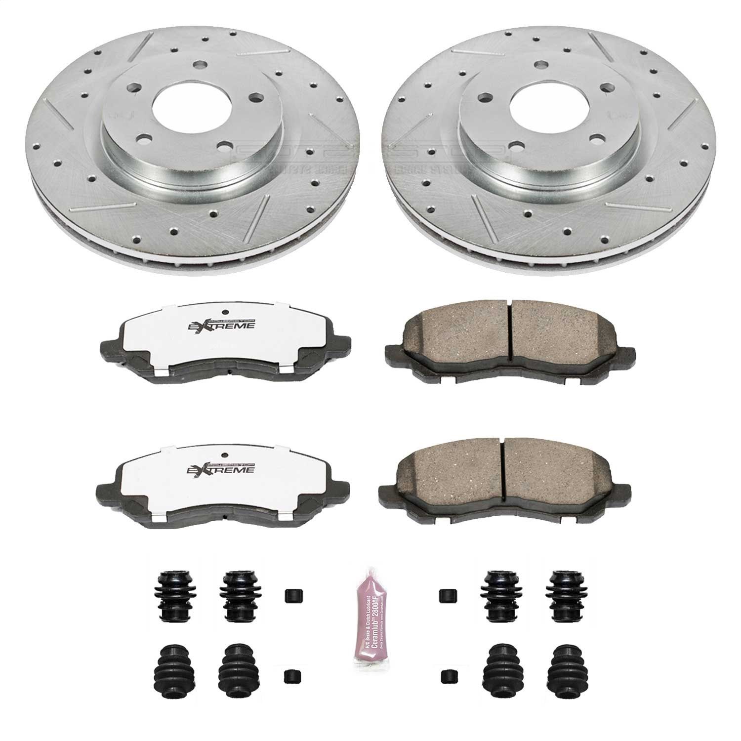 2017, 2016, 2015, 2014, 2013, 2012, 2011, 2010, 2009, 2008, 2007 Jeep Compass Disc Brake Kit