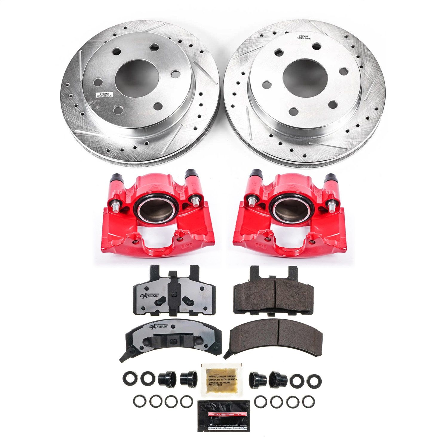 1998, 1997, 1996, 1995, 1994, 1993, 1992, 1991, 1990, 1989, 1988 GMC K2500 Disc Brake Kit