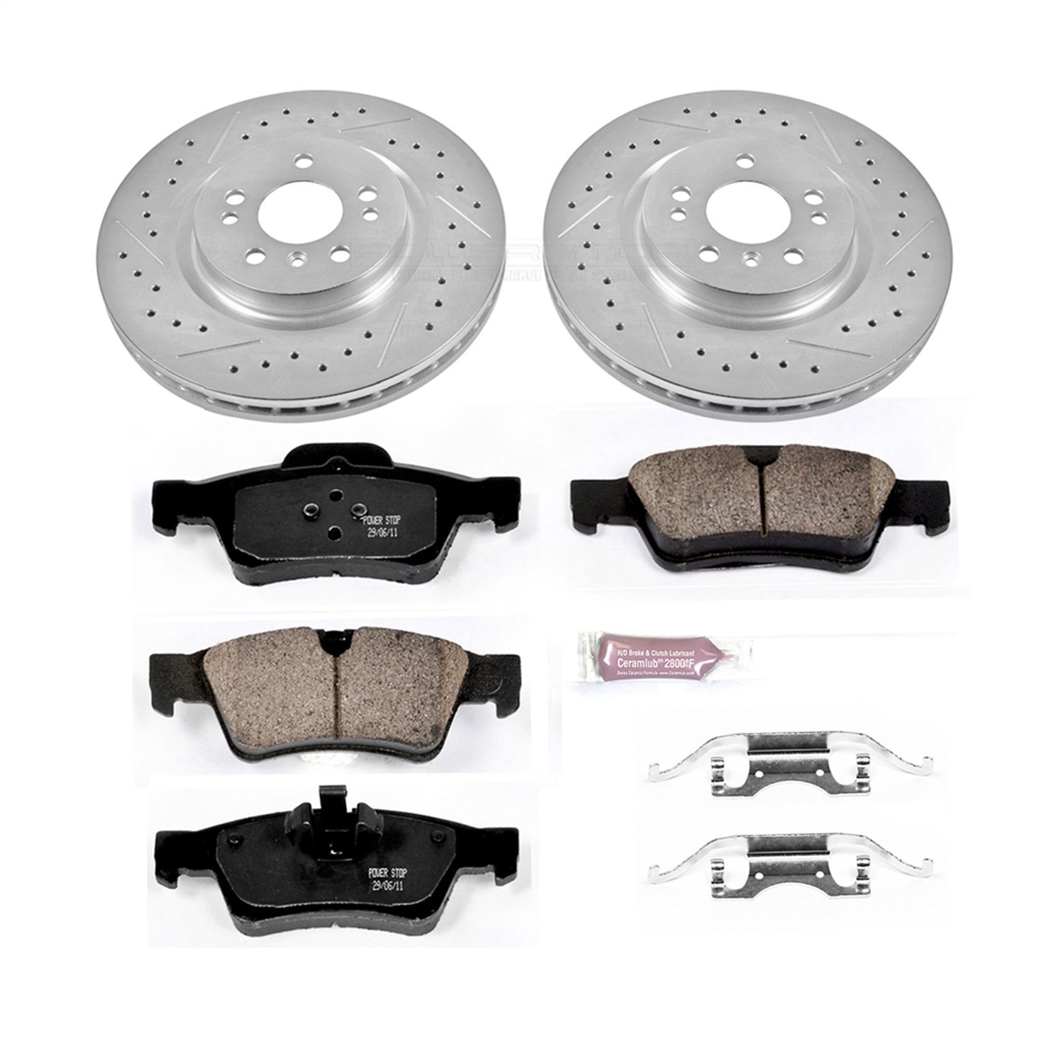 2009, 2008, 2007 Mercedes-Benz ML320 2007-2009 Mercedes-Benz ML320 Disc Brake Kit