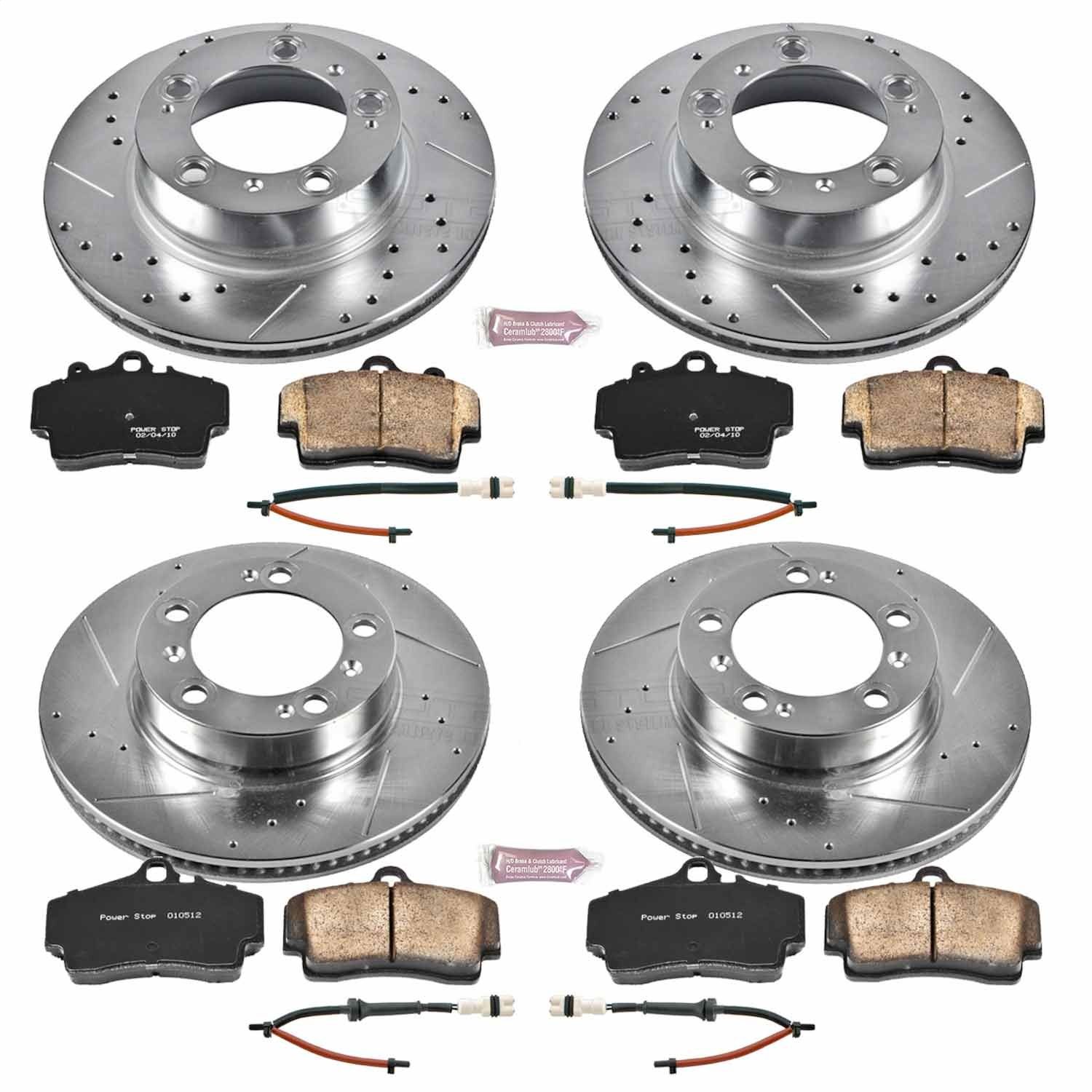 2004, 2003, 2002, 2001, 2000, 1999, 1998, 1997 Porsche Boxster Disc Brake Kit