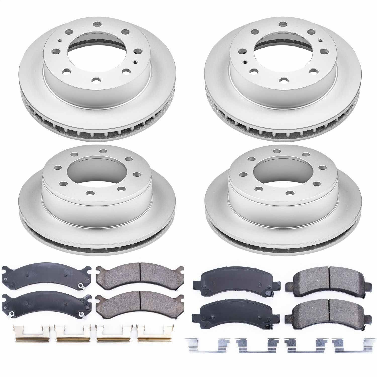 2016, 2015, 2014, 2013, 2012, 2011, 2010, 2009, 2008, 2007, 2006 Chevrolet Express 2500 2500 Disc Brake Kit