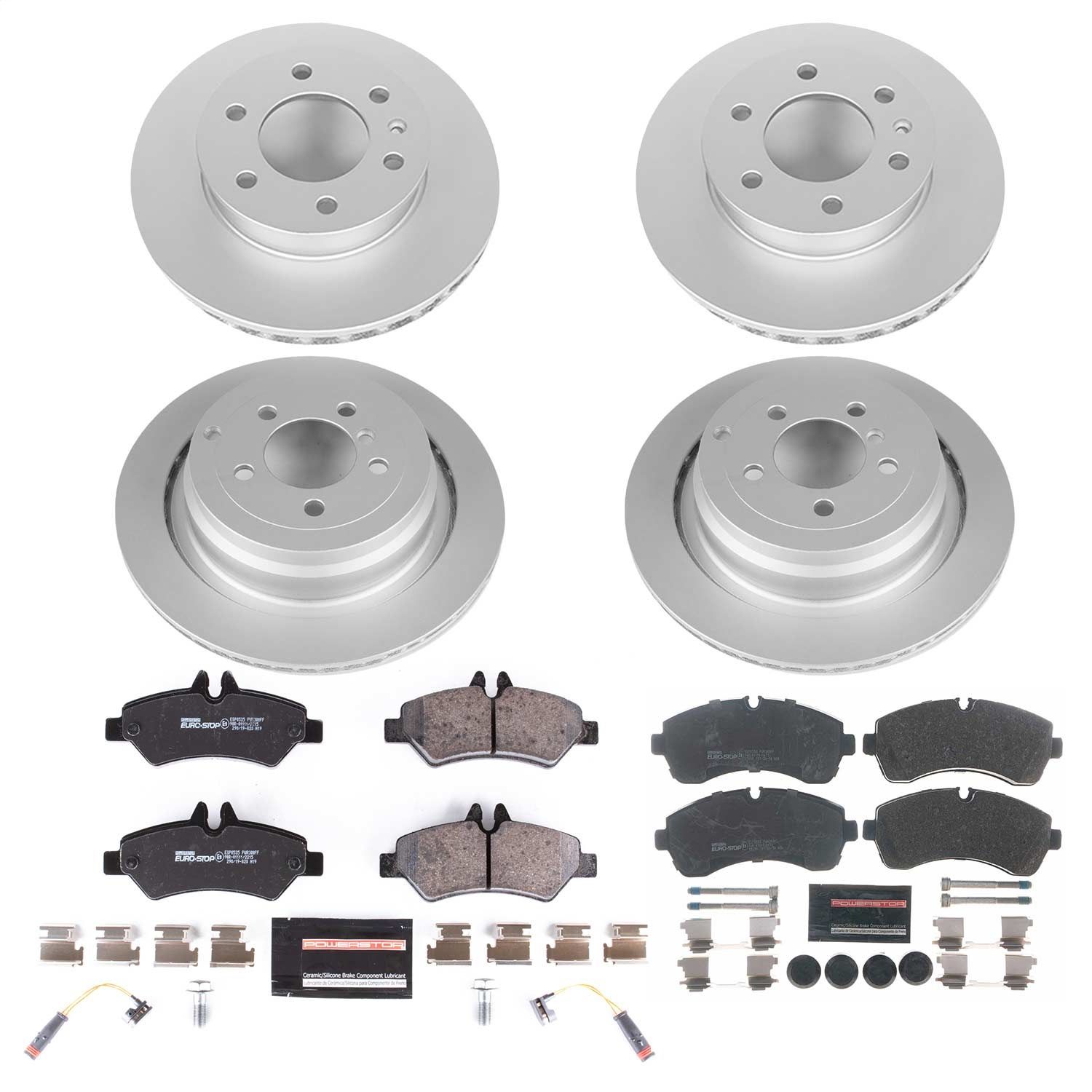 2018, 2017, 2016, 2015, 2014, 2013, 2012, 2011, 2010 Freightliner Sprinter 3500 3500 Disc Brake Kit