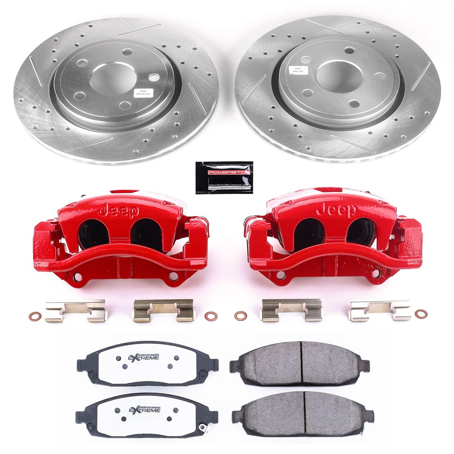 2010, 2009, 2008, 2007, 2006 Jeep Commander Disc Brake Kit