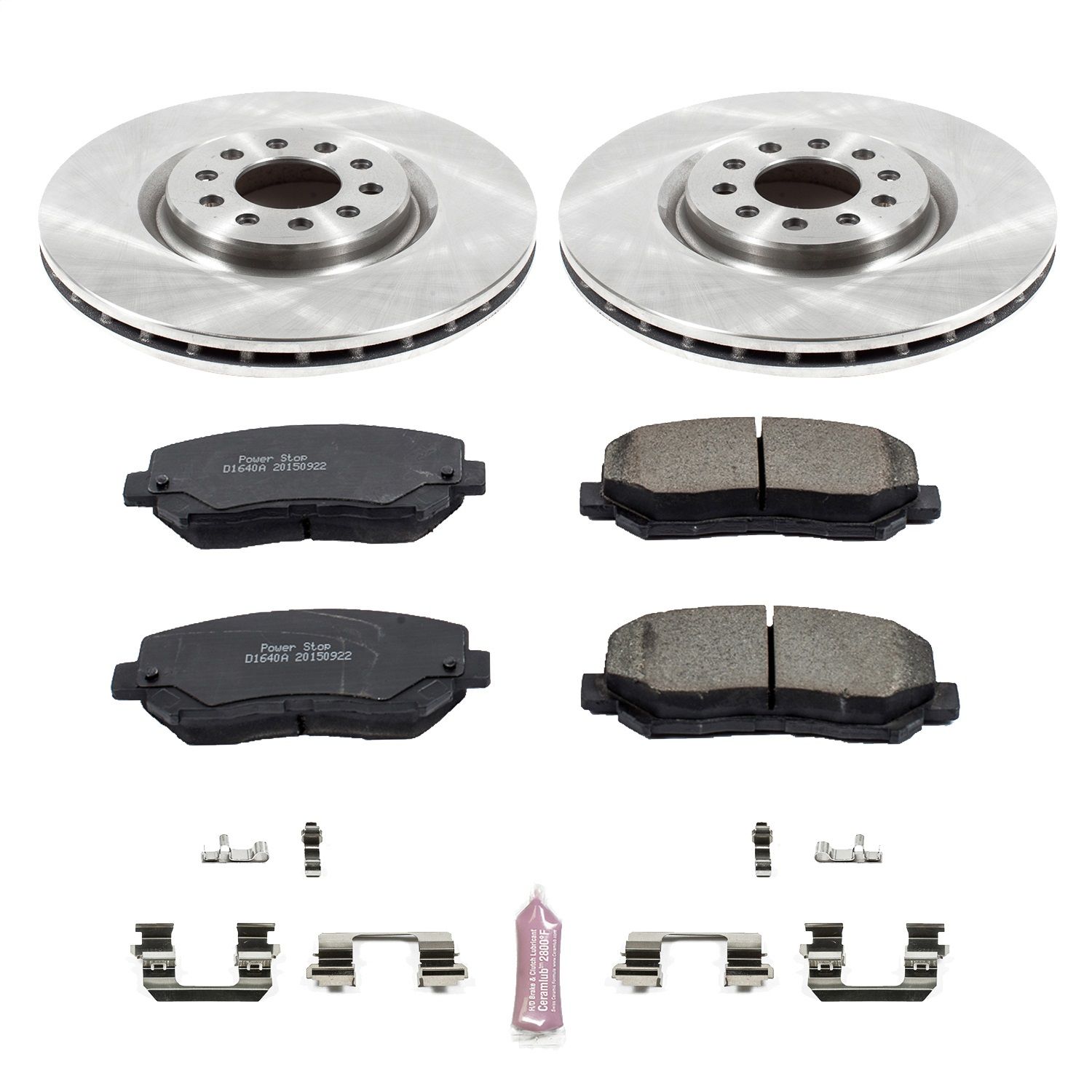 2022, 2021, 2020, 2019, 2018, 2017, 2016, 2015, 2014 Jeep Cherokee Disc Brake Kit