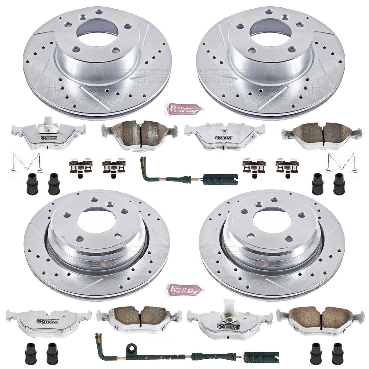 2000, 1999, 1998, 1997 BMW 528i Disc Brake Kit