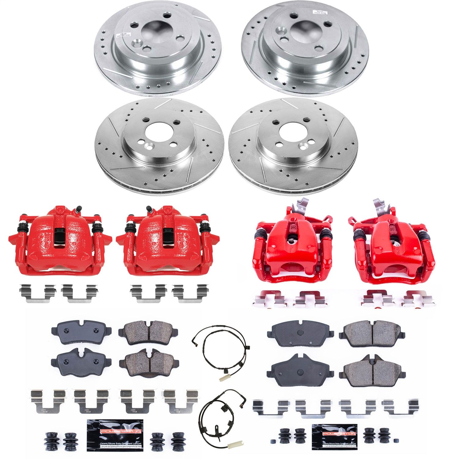 2010, 2009, 2008, 2007 Mini Cooper Disc Brake Kit