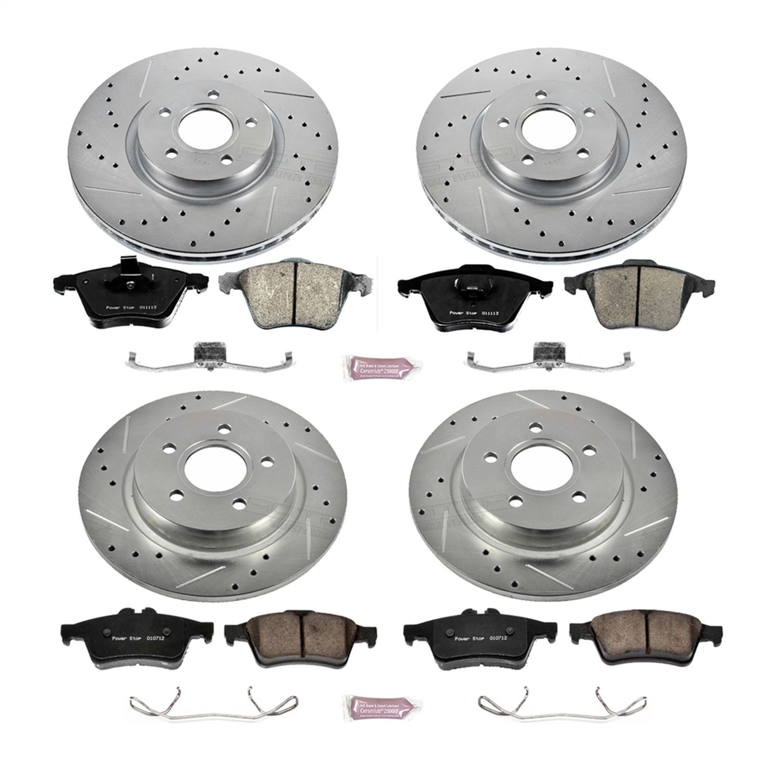 2013, 2012, 2011, 2010, 2009, 2008, 2007, 2006 Volvo C70 Disc Brake Kit