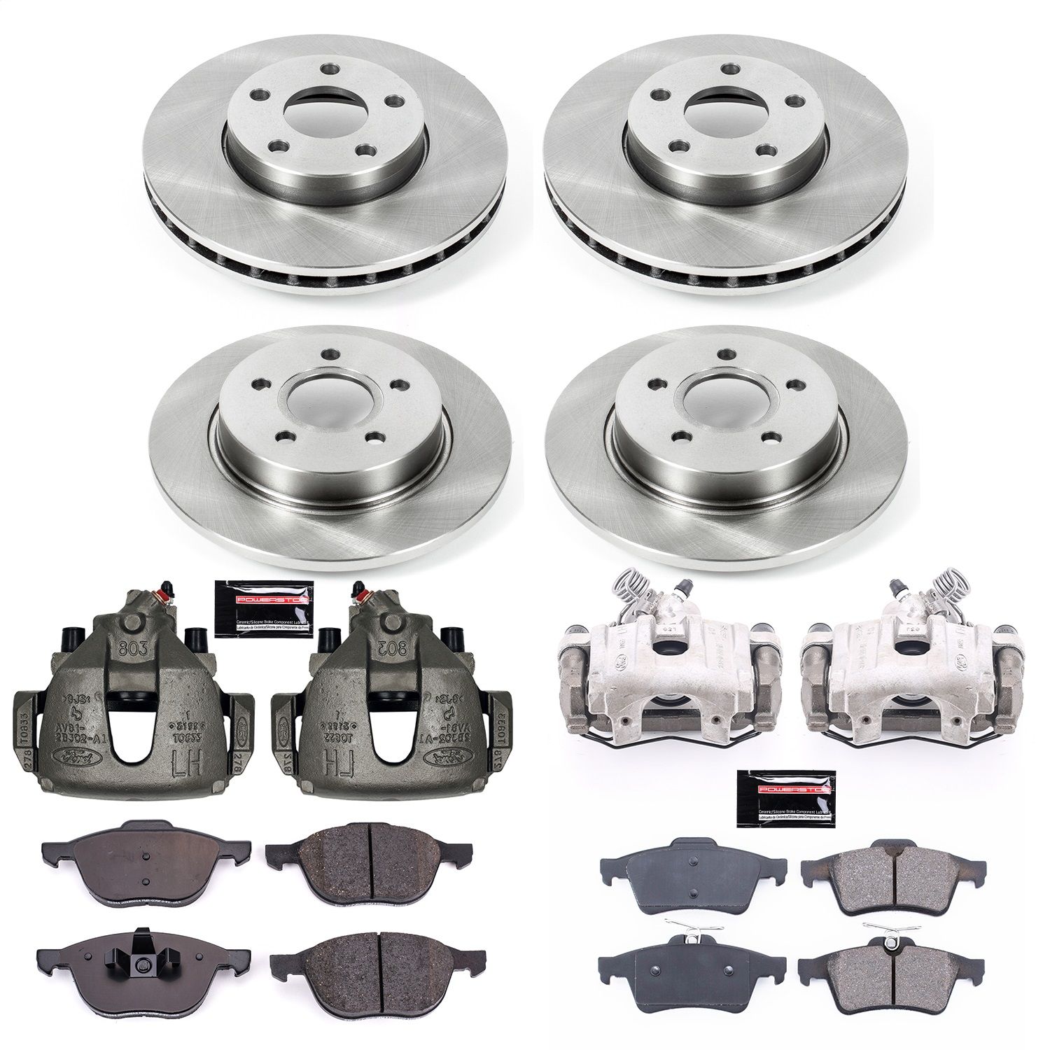 2018, 2017, 2016, 2015, 2014 Ford Focus Disc Brake Kit