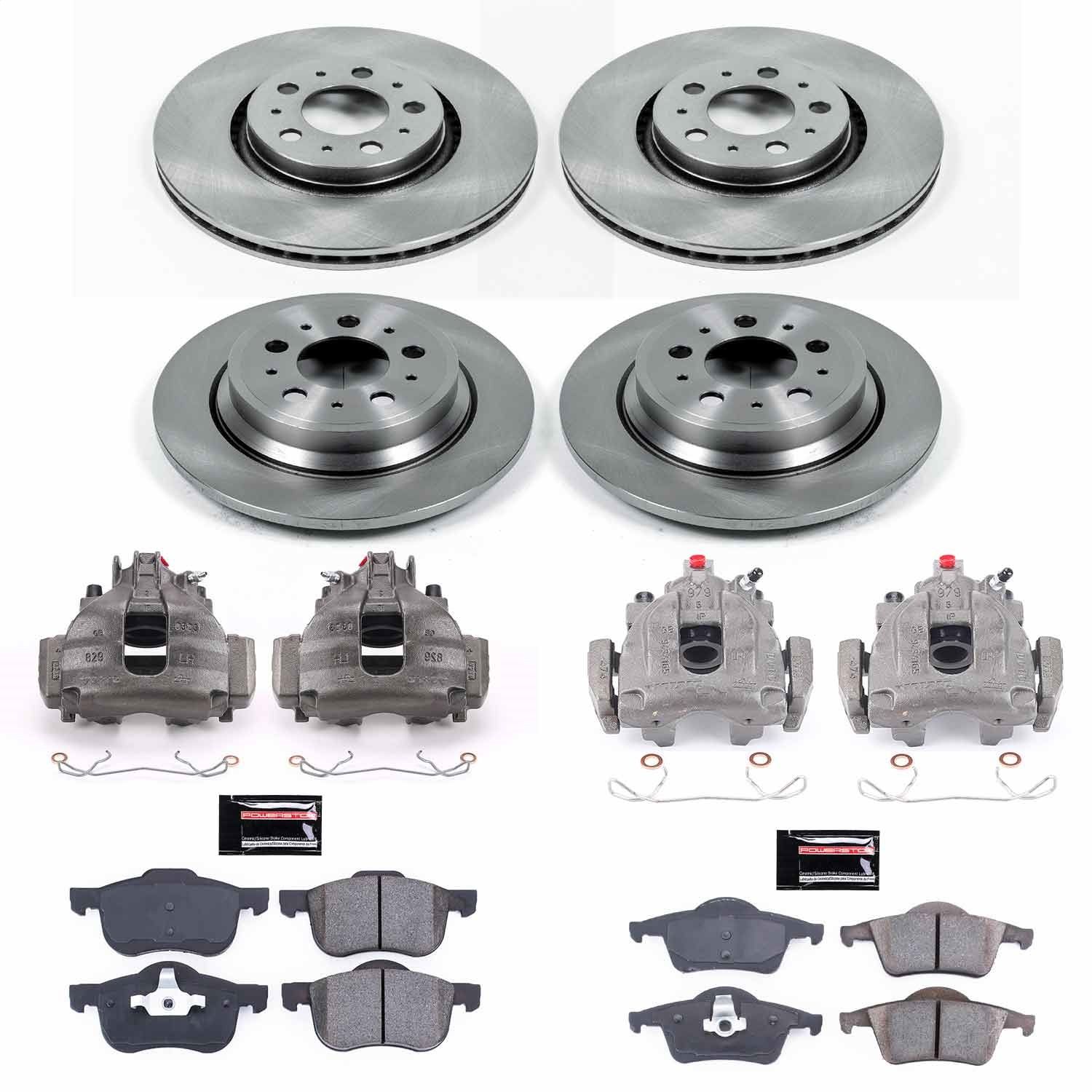 2006, 2005, 2004, 2003, 2002, 2001, 2000, 1999 Volvo S80 Disc Brake Kit