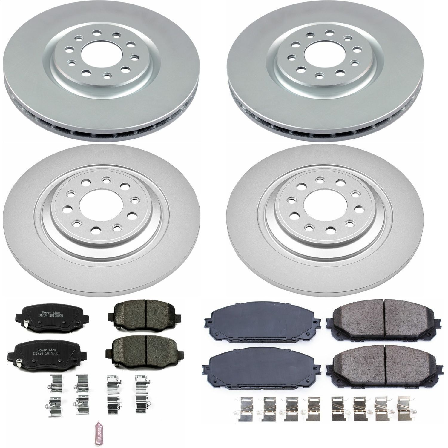 2023, 2022, 2021, 2020, 2019, 2018, 2017, 2016 Jeep Cherokee Disc Brake Kit