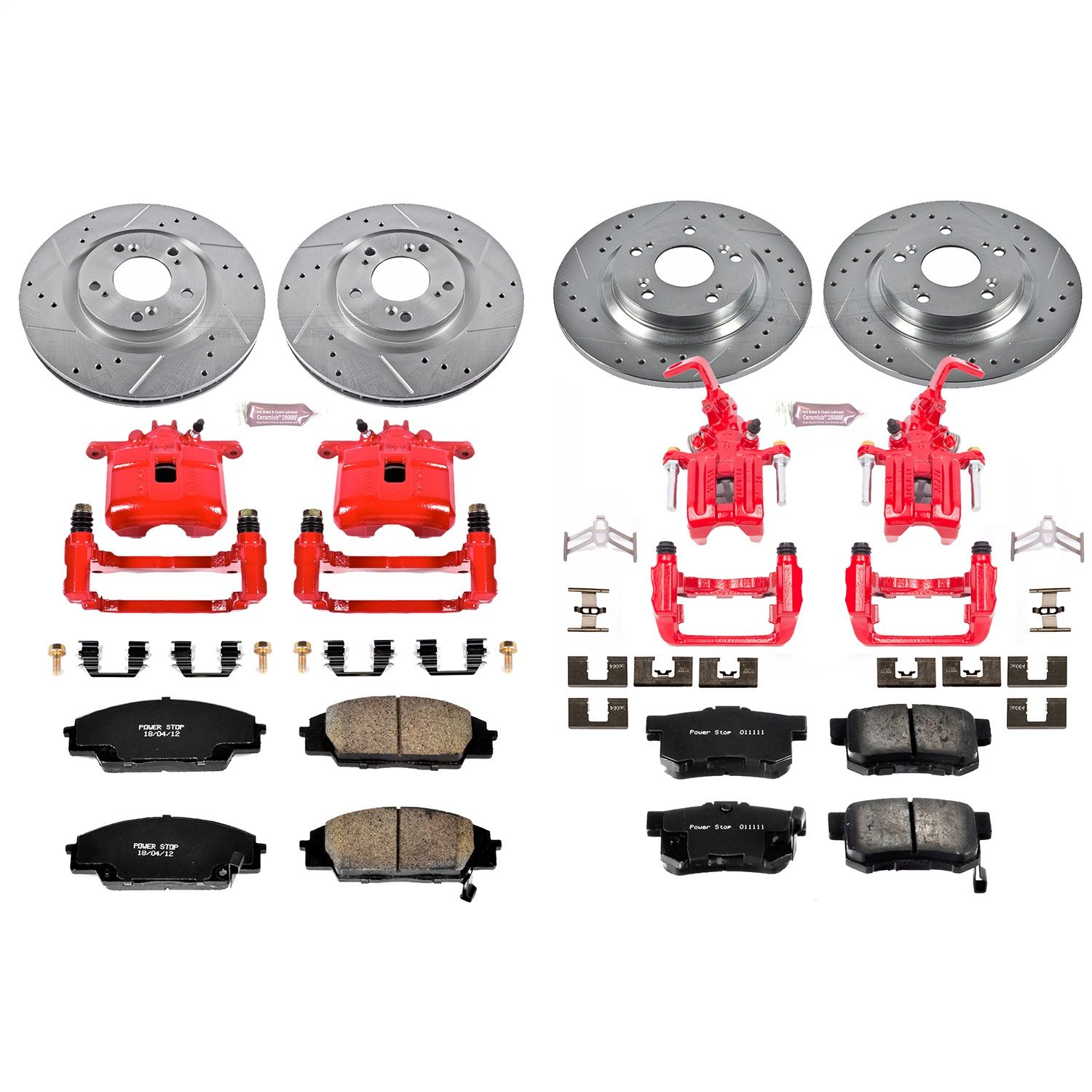 2009, 2008, 2007, 2006, 2005, 2004, 2003, 2002, 2001, 2000 Honda S2000 Disc Brake Kit