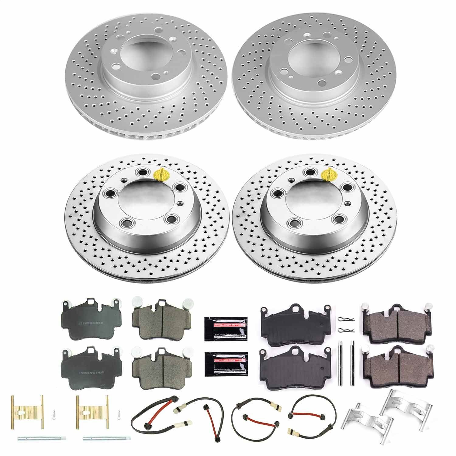 2012, 2011, 2010, 2009 Porsche Boxster Disc Brake Kit