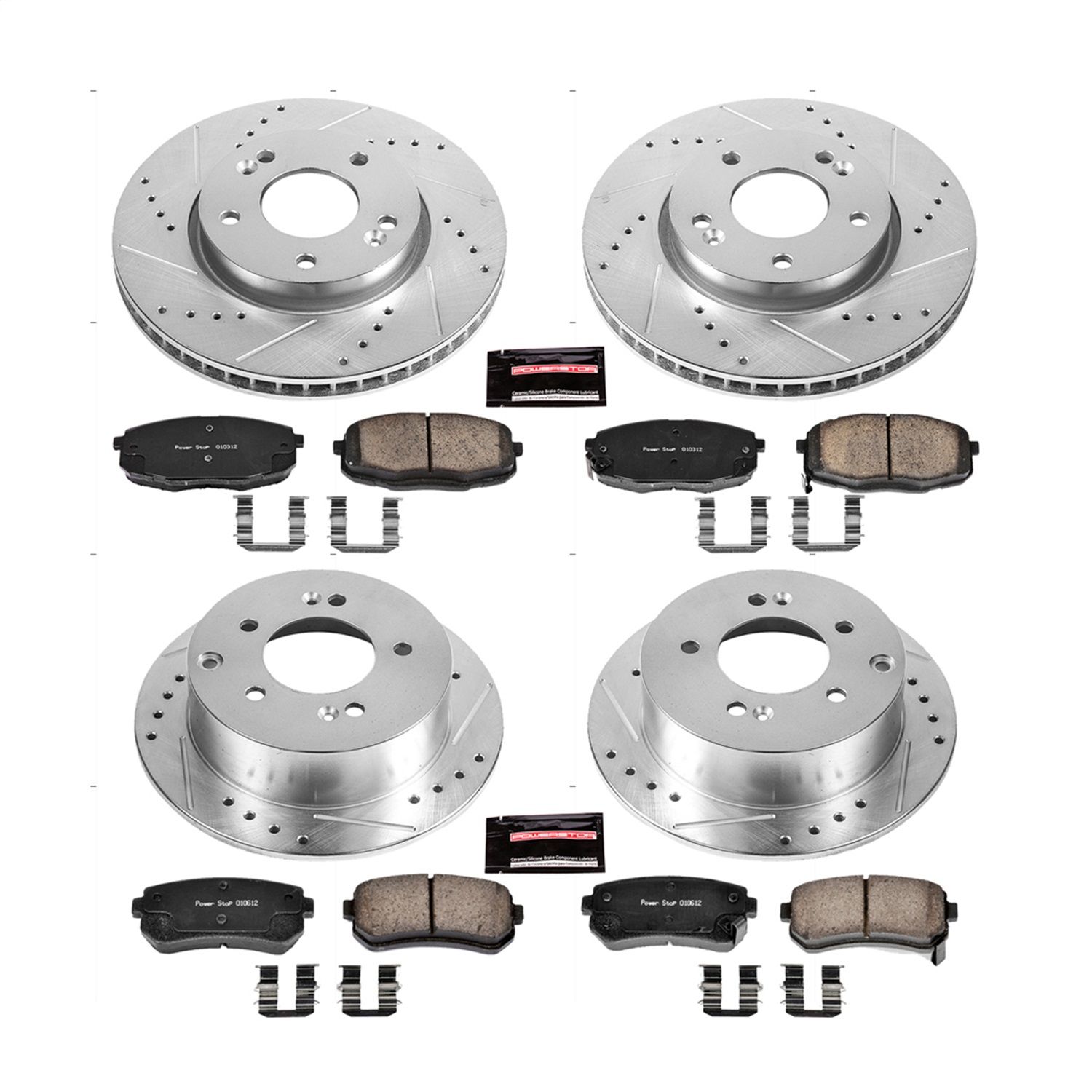 2013, 2012, 2011, 2010 Kia Forte Disc Brake Kit