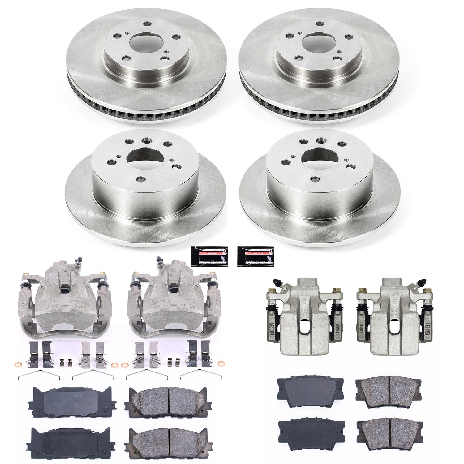 2012, 2011, 2010, 2009, 2008, 2007 Lexus ES350 Disc Brake Kit