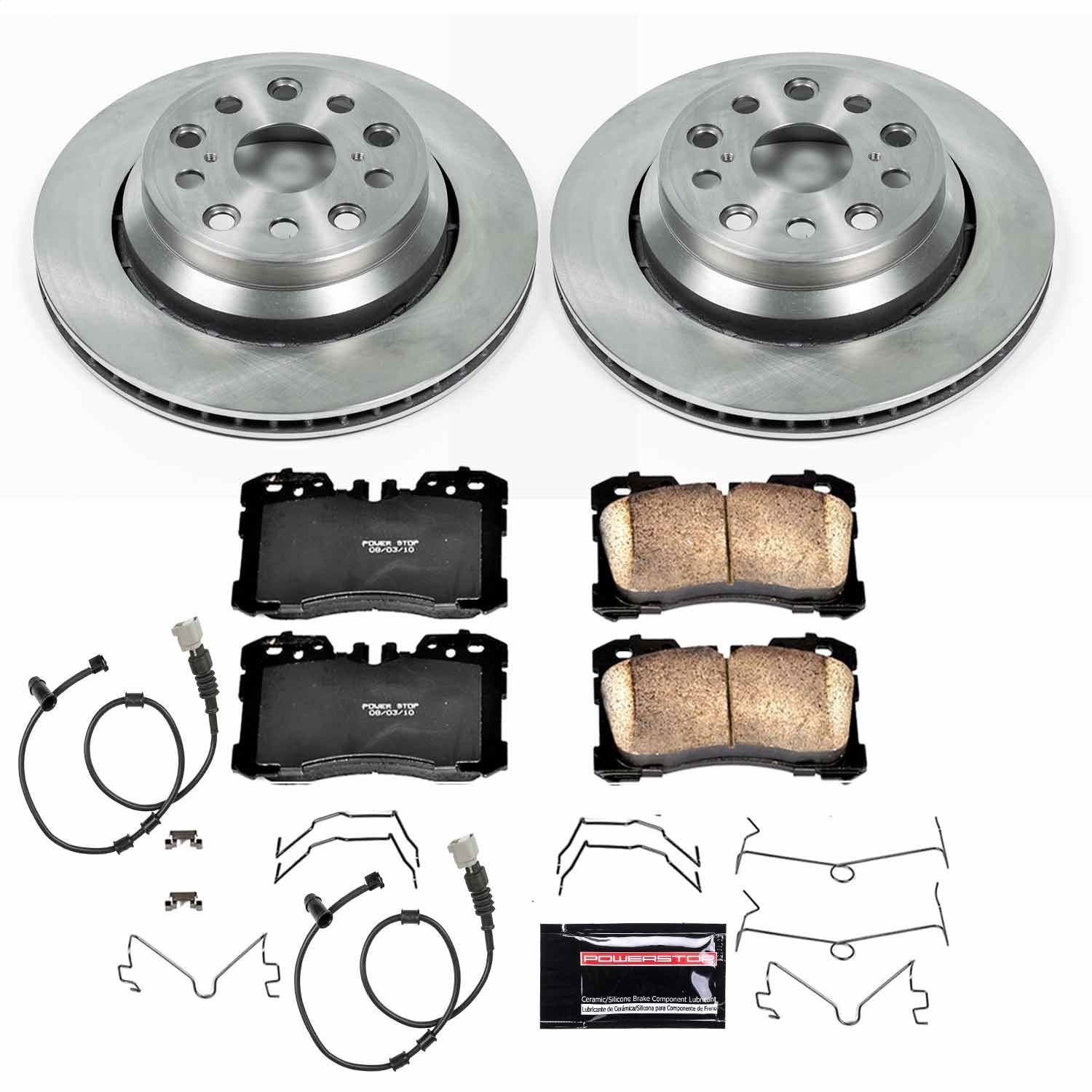 2009, 2008, 2007 Lexus LS460 Disc Brake Kit