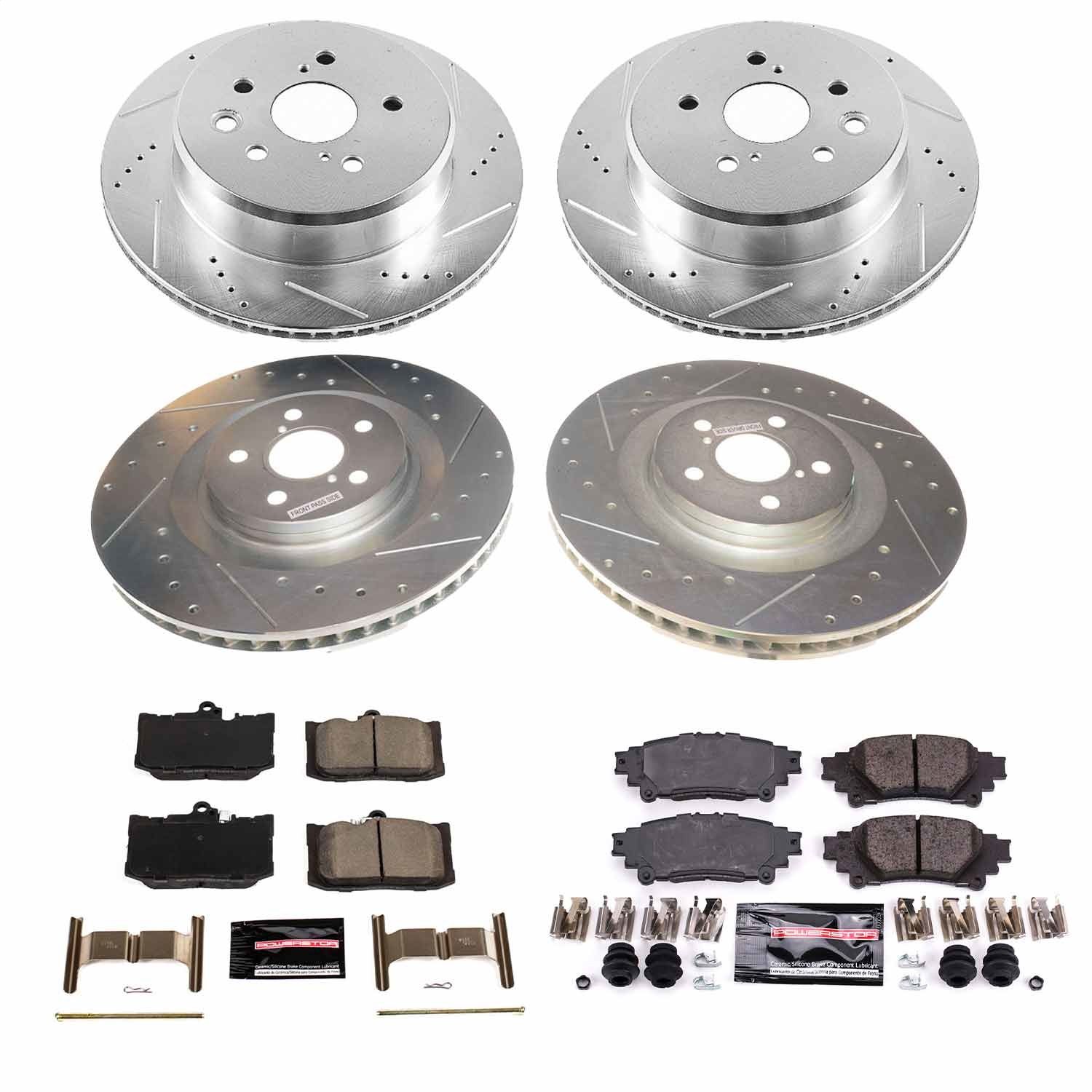 2020, 2019, 2018, 2017, 2016, 2015, 2014, 2013 Lexus GS350 Disc Brake Kit