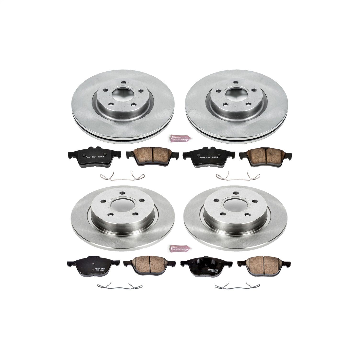 2013, 2012, 2011, 2010, 2009, 2008, 2007, 2006 Volvo C70 Disc Brake Kit
