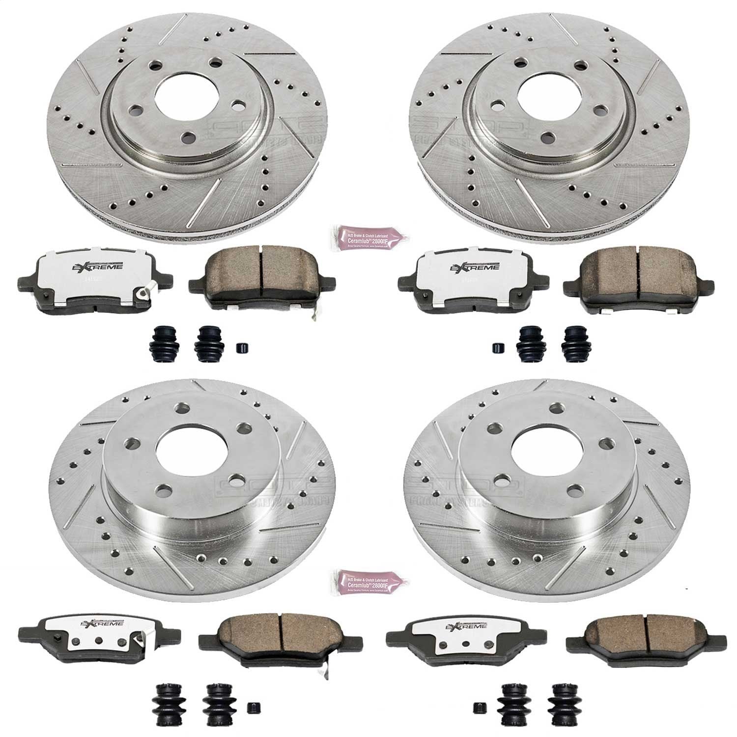 2007, 2006, 2005, 2004 Saturn Ion Disc Brake Kit
