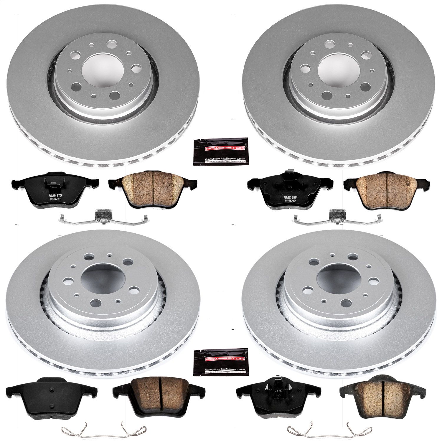 2014, 2013, 2012, 2011, 2010, 2009, 2008, 2007, 2006, 2005, 2004, 2003 Volvo XC90 Disc Brake Kit