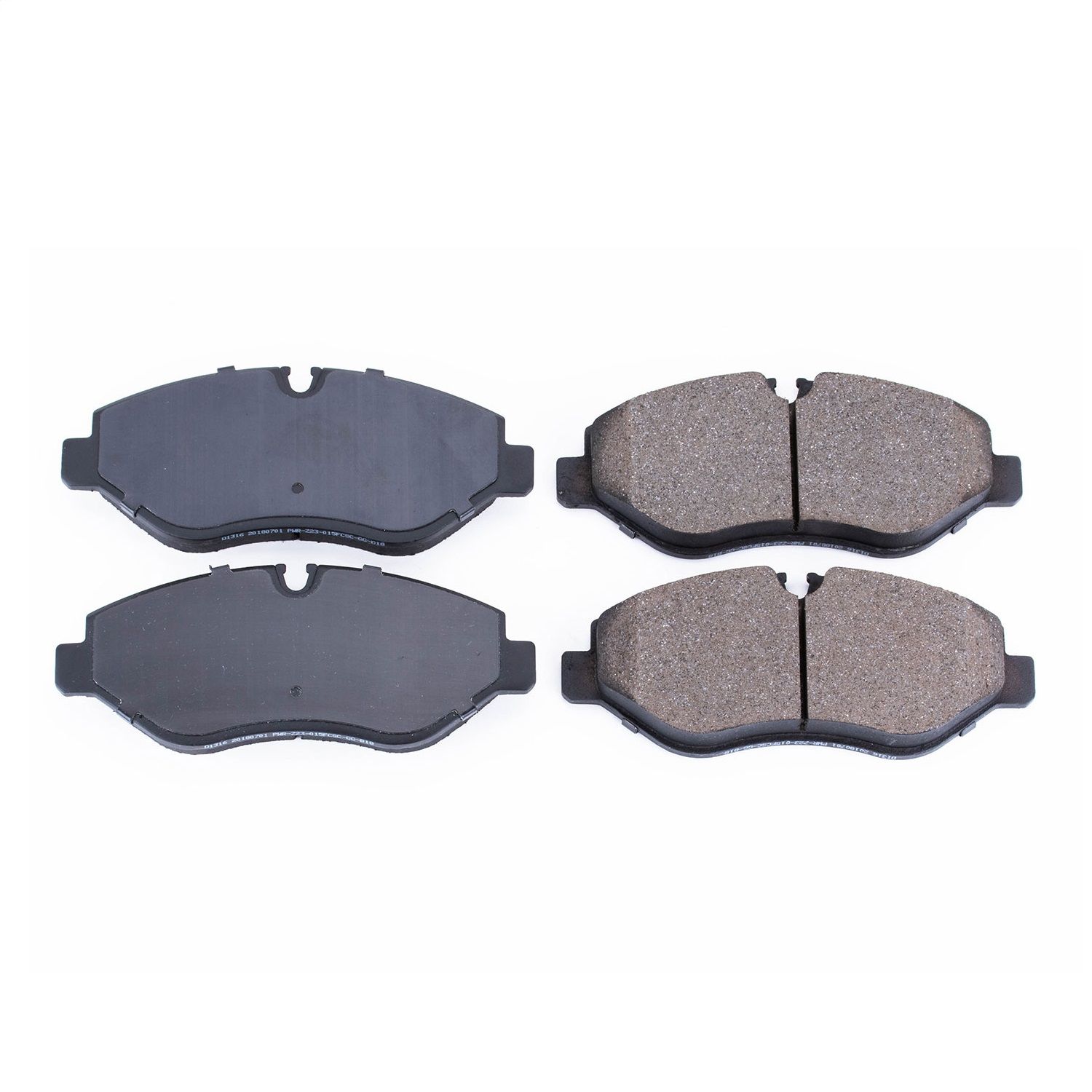 2018, 2017, 2016, 2015, 2014, 2013, 2012, 2011, 2010, 2009, 2008, 2007 Freightliner Sprinter 2500 2500 Disc Brake Pad Set