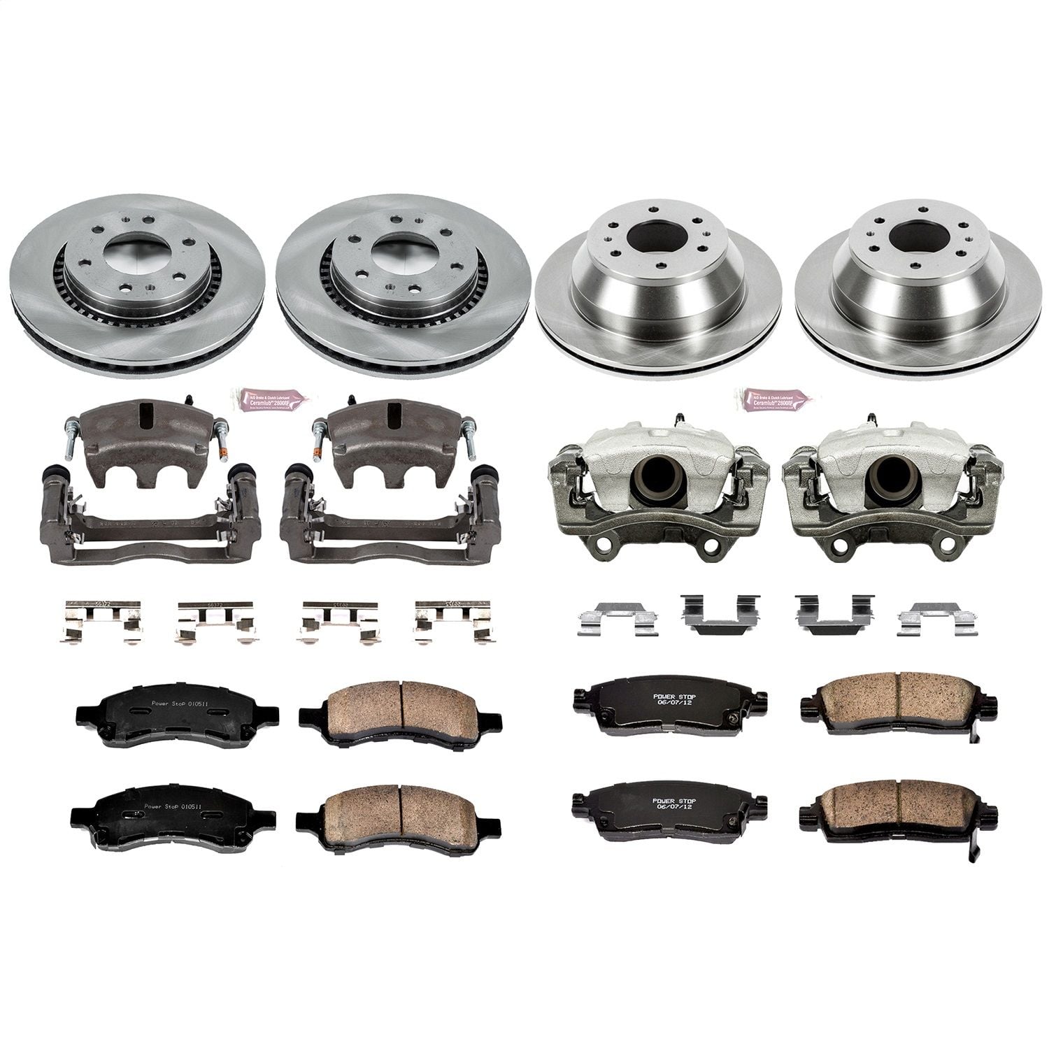 2006-2009 Buick Rainier Disc Brake Kit Powerstop