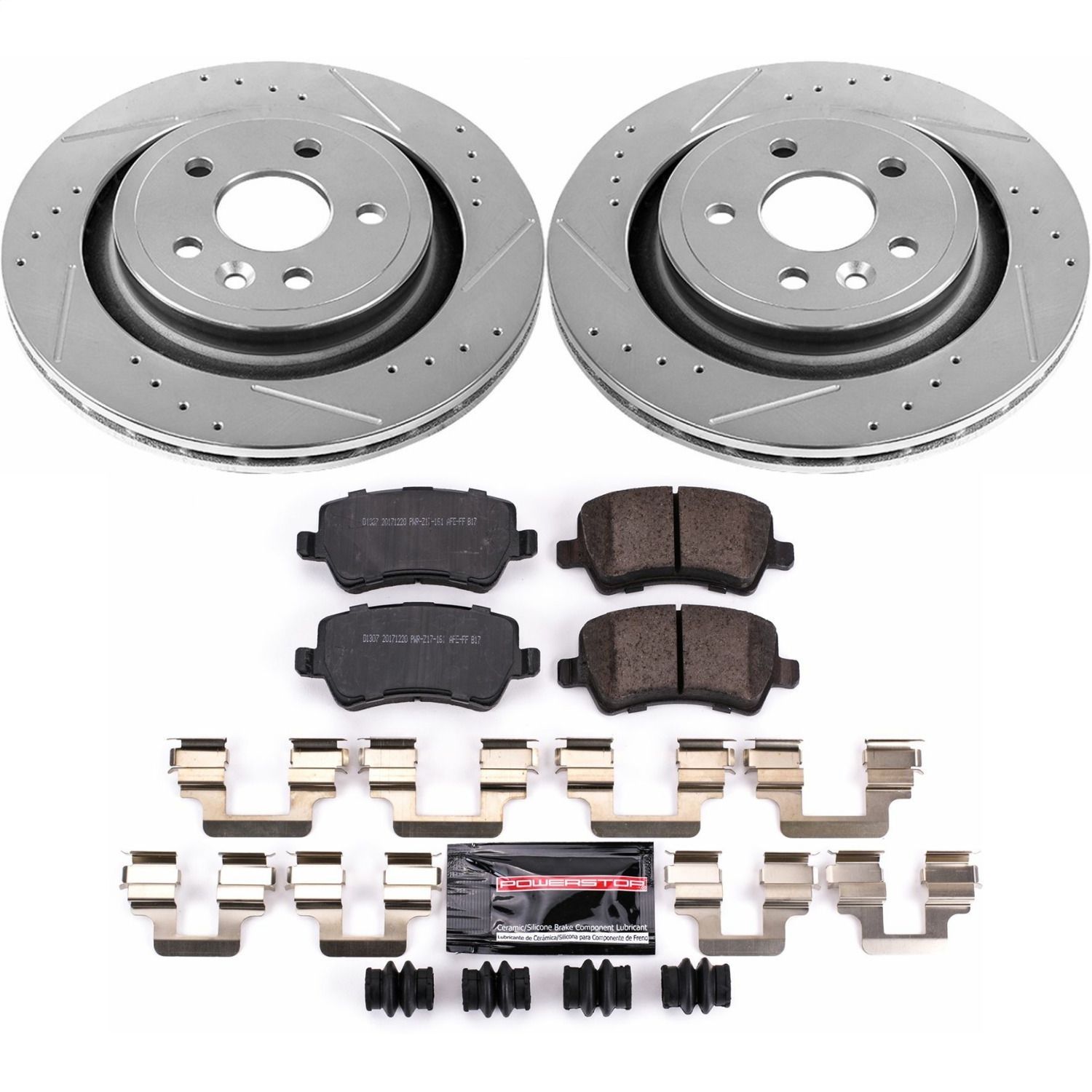 2016, 2015, 2014, 2013, 2012, 2011, 2010, 2009, 2008, 2007 Volvo S80 Disc Brake Kit