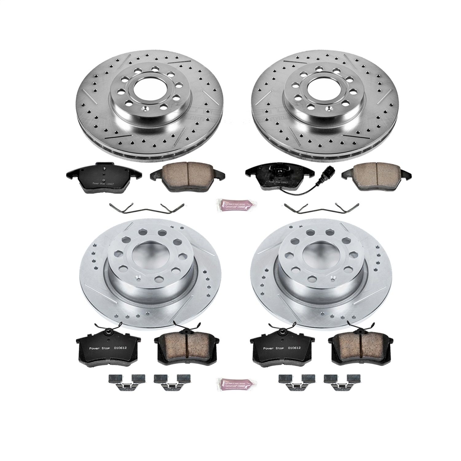 2013, 2012, 2011, 2010 Audi A3 Disc Brake Kit