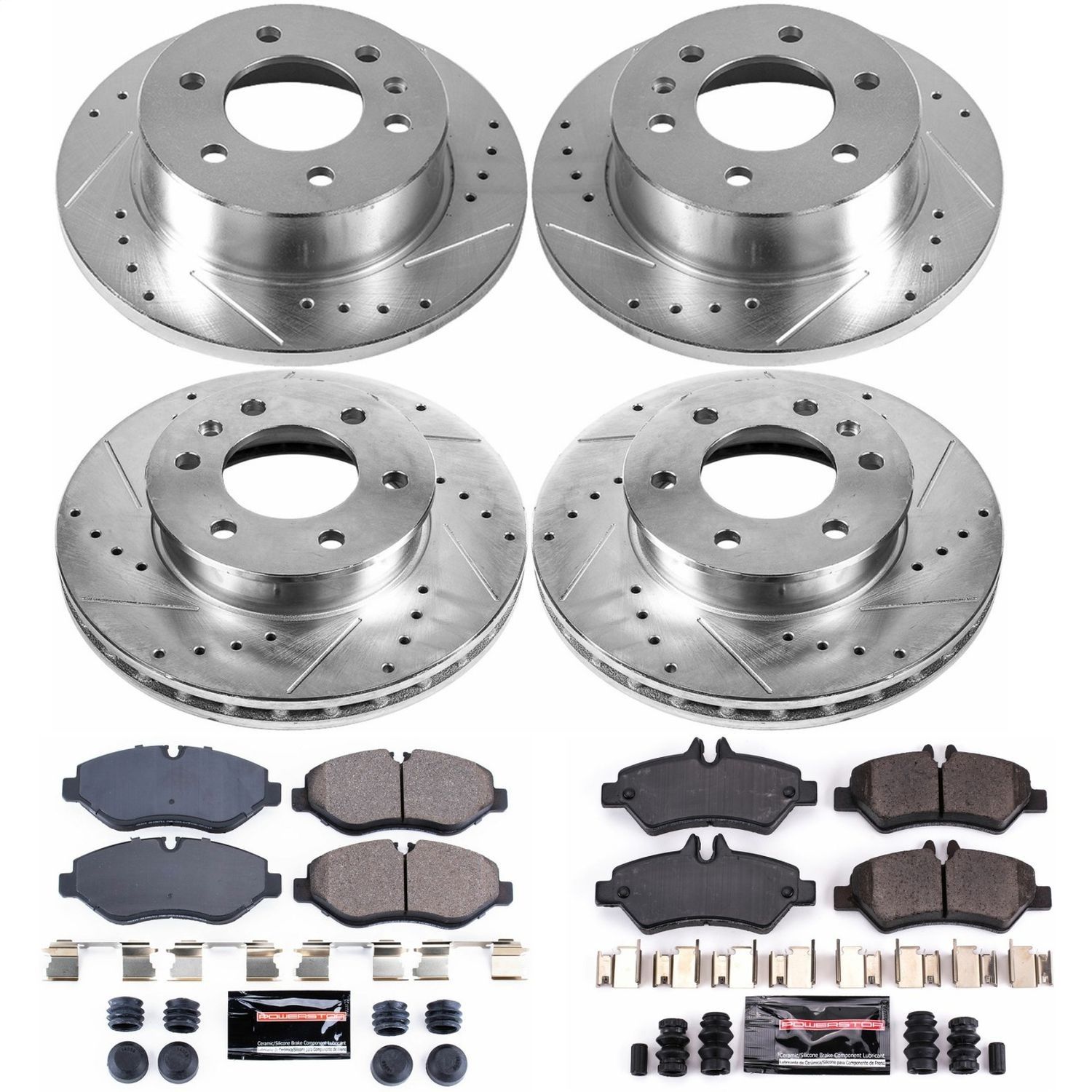 2018, 2017, 2016, 2015, 2014, 2013, 2012, 2011, 2010, 2009 Freightliner Sprinter 2500 2500 Disc Brake Kit