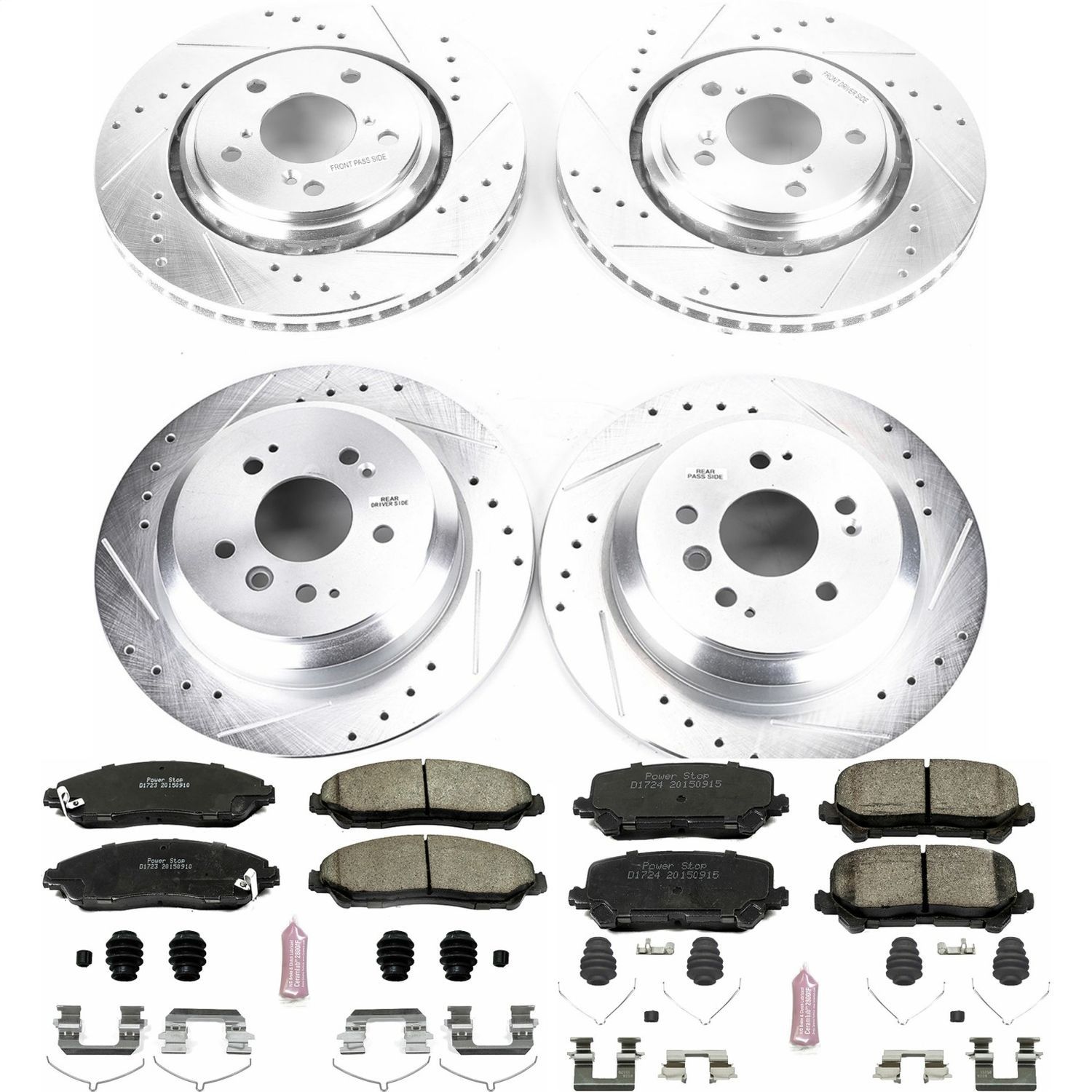 2022, 2021, 2020, 2019, 2018, 2017, 2016 Honda Pilot Disc Brake Kit