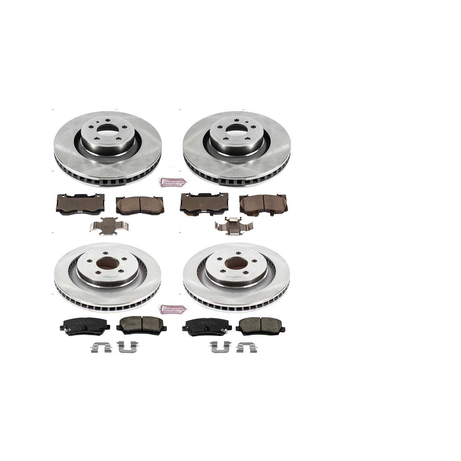 2020, 2019, 2018, 2017, 2016, 2015 Ford Mustang Disc Brake Kit