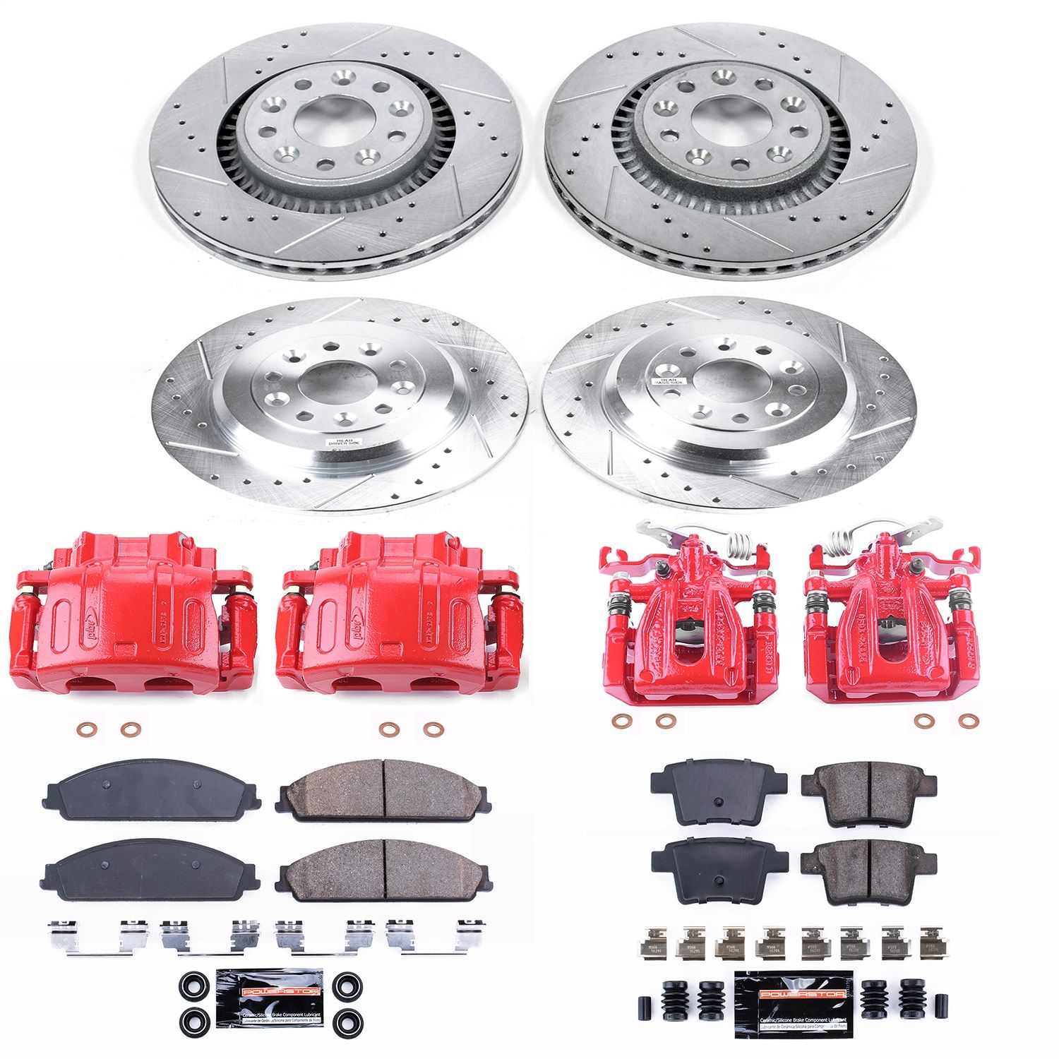 2009, 2008 Ford Taurus Hundred Disc Brake Kit