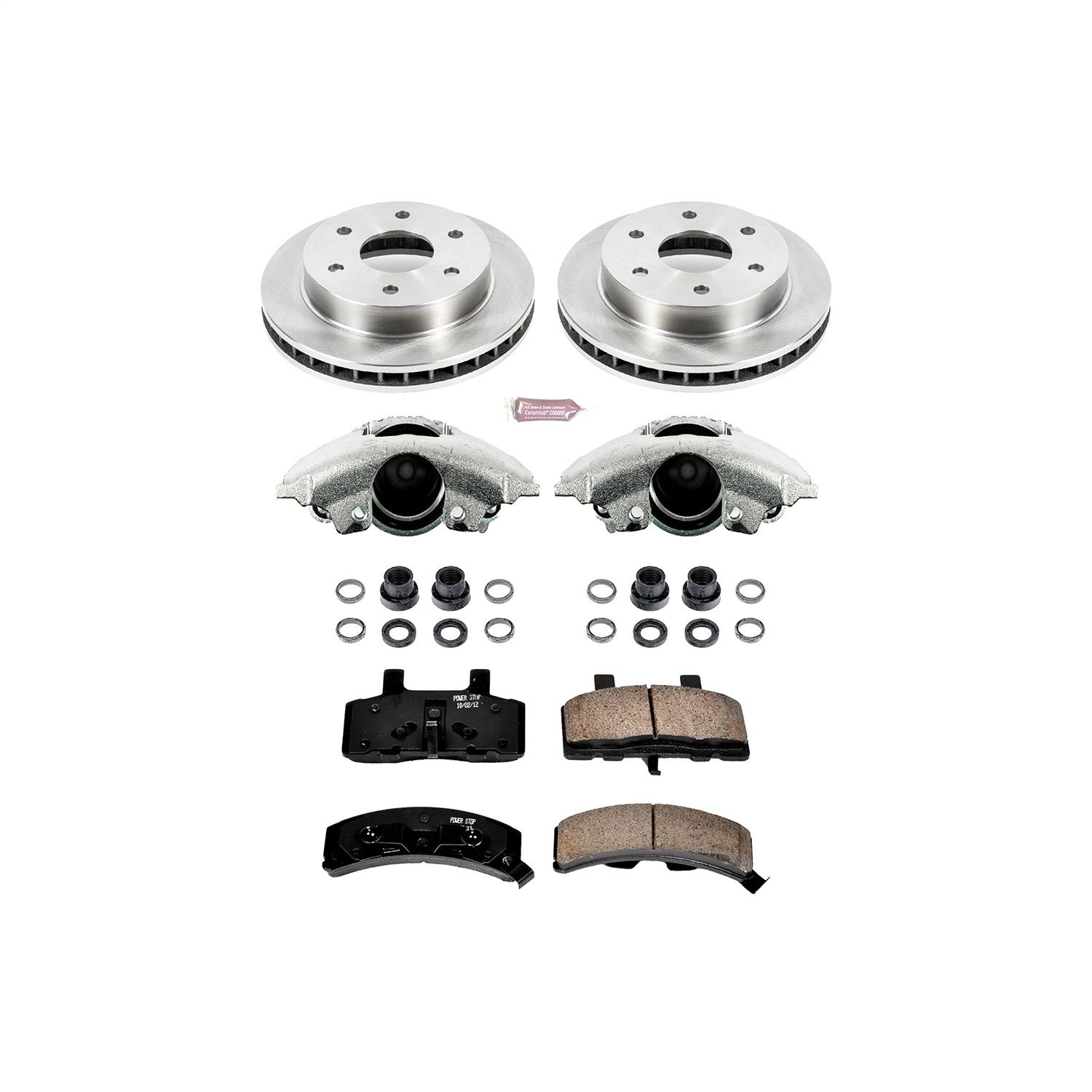 1998, 1997, 1996, 1995, 1994, 1993, 1992, 1991, 1990, 1989, 1988 GMC K2500 Disc Brake Kit