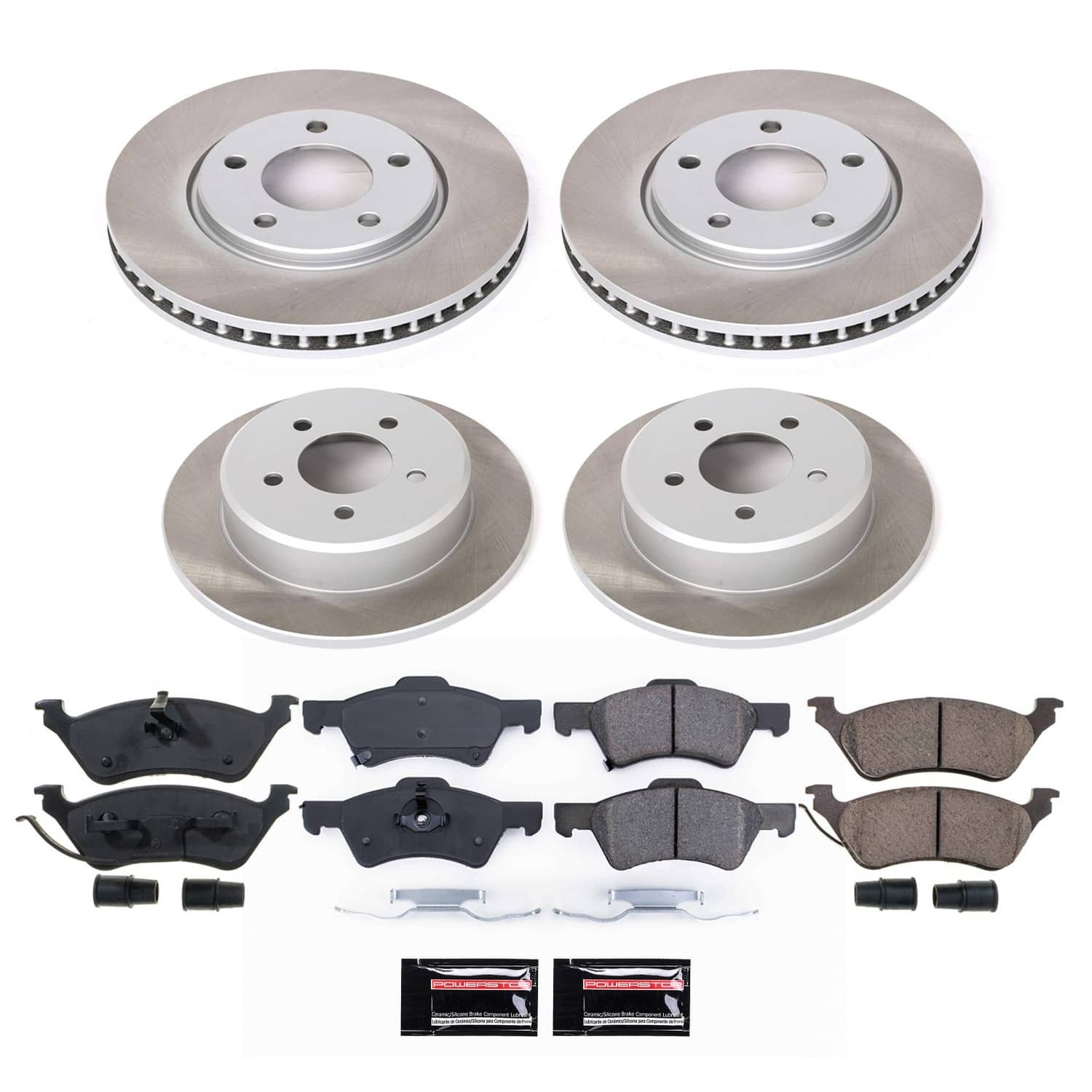 2007, 2006, 2005, 2004, 2003, 2002, 2001 Dodge Caravan & Country Disc Brake Kit
