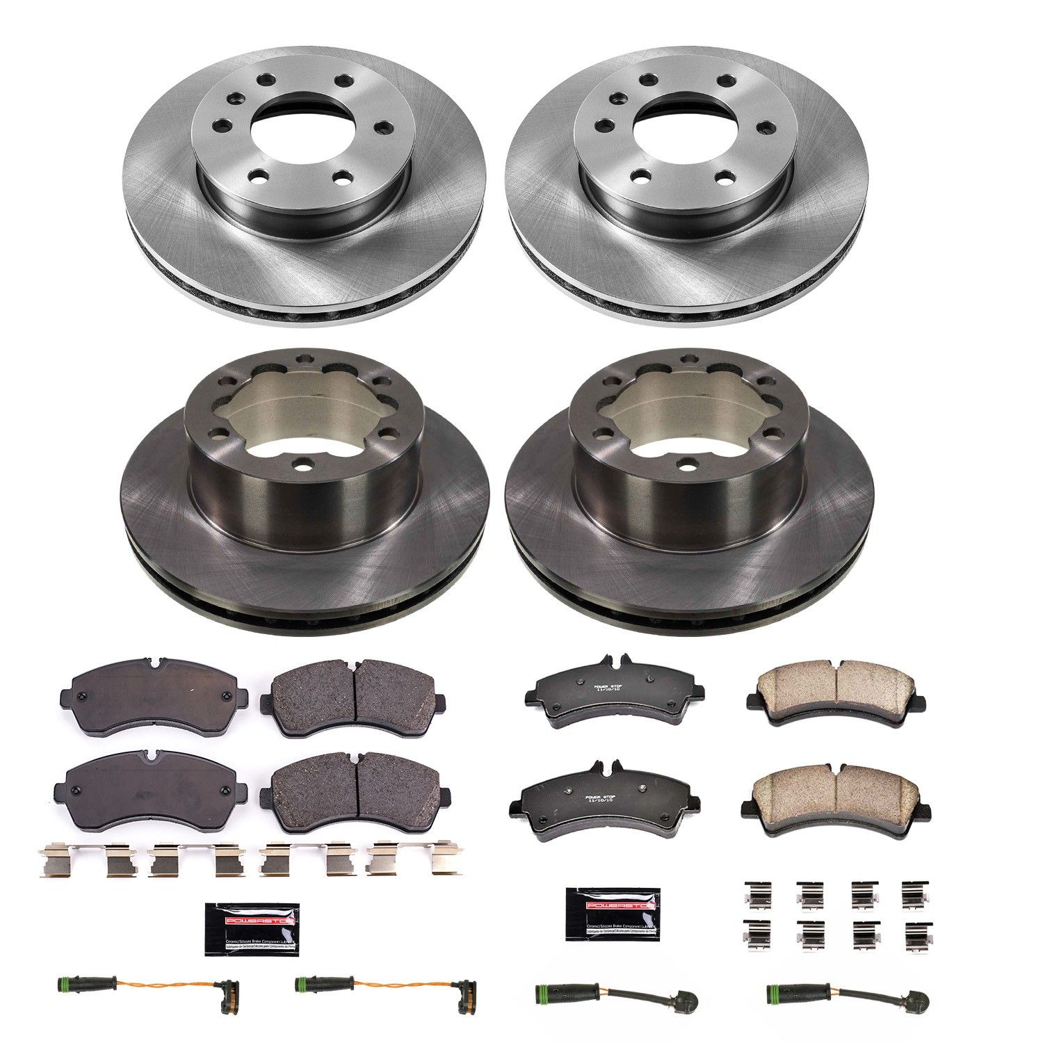 2018, 2017, 2016, 2015, 2014, 2013, 2012, 2011, 2010 Freightliner Sprinter 3500 3500 Disc Brake Kit