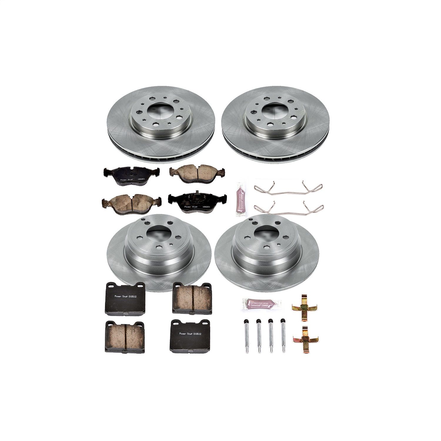 2004, 2003, 2002, 2001, 2000, 1999, 1998 Volvo C70 Disc Brake Kit