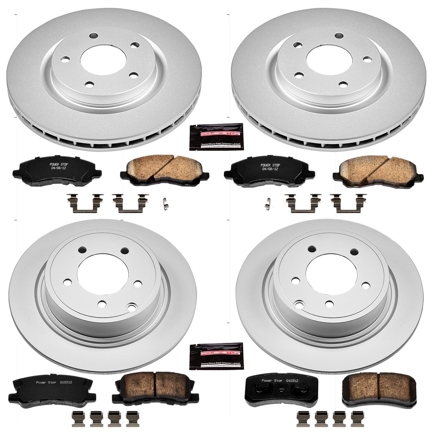 2017, 2016, 2015, 2014, 2013, 2012, 2011, 2010, 2009 Jeep Compass Disc Brake Kit