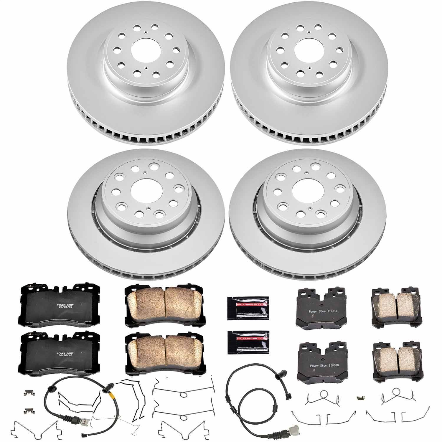 2009, 2008, 2007 Lexus LS460 Disc Brake Kit