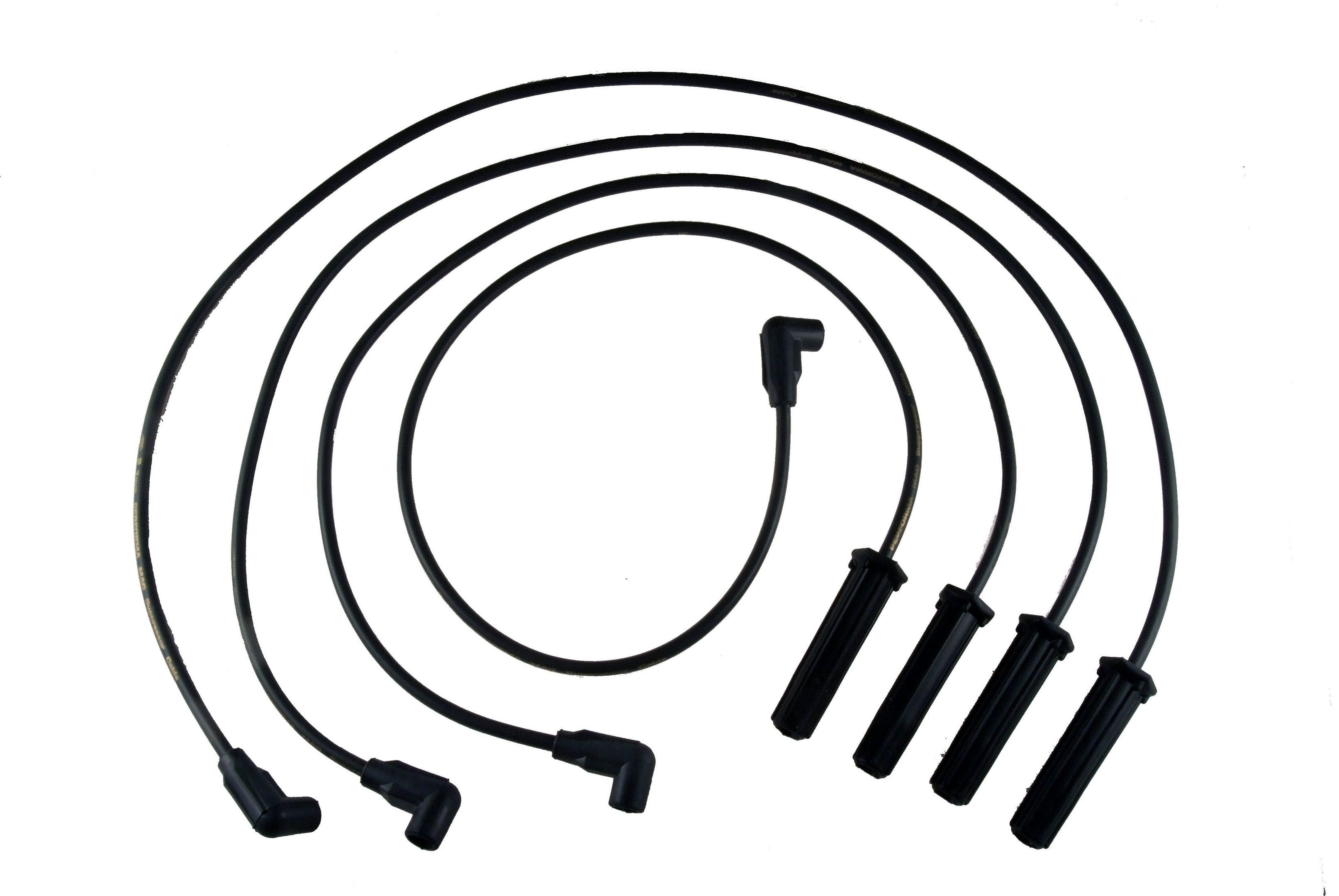 2003, 2002, 2001, 2000, 1999, 1998 Chevrolet S10 Spark Plug Wire Set