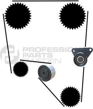1993-1997 Volvo 850 Engine Timing Belt Component Kit (Professional Parts Sweden)
