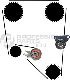 2006, 2005, 2004 Volvo S80 Engine Timing Belt Component Kit