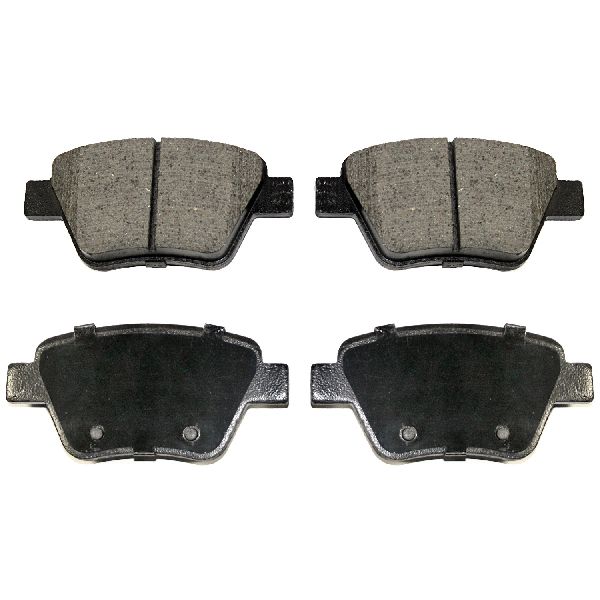 2011-2012 Audi A3 Disc Brake Pad Set - Rear (Pronto)