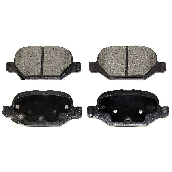 2012-2017 Fiat 500 Disc Brake Pad Set - Rear (Pronto)