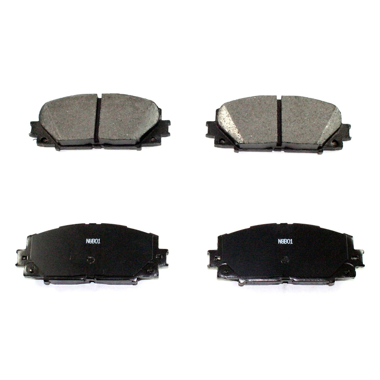 2022, 2021, 2020, 2019, 2018, 2017, 2016, 2015, 2014, 2013, 2012, 2011, 2010 Toyota Prius Disc Brake Pad Set