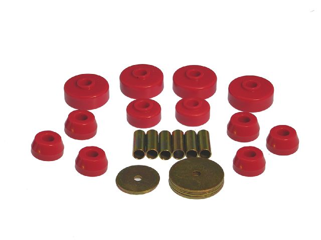 1980-1988 Toyota Pickup Body Mount Set (Prothane)