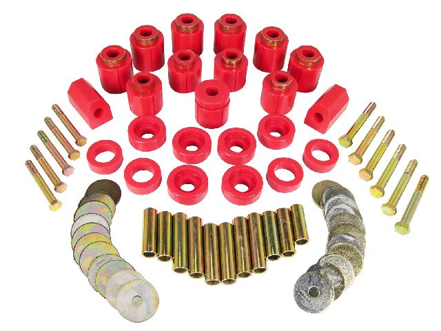 1987-1995 Jeep Wrangler Suspension Body Lift Kit (Prothane)