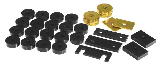 1955-1957 Chevrolet Bel Air Body Mount Set (Prothane)