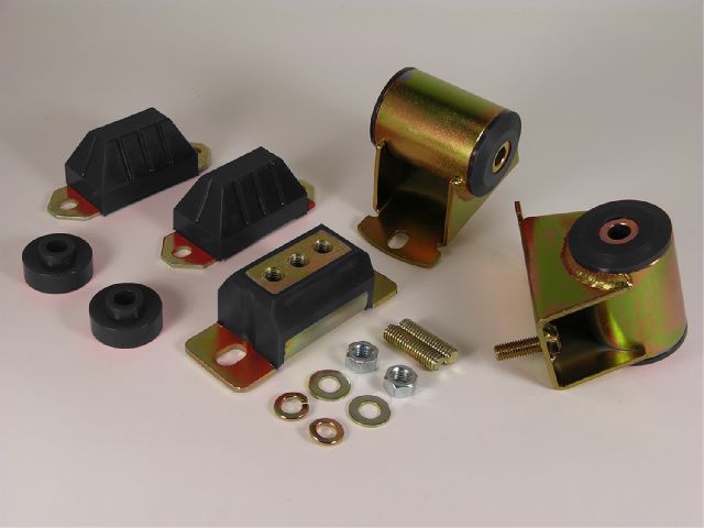 1987-1995 Jeep Wrangler Engine Mount Kit (Prothane)