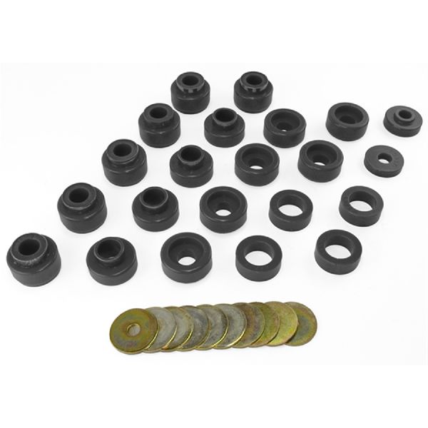 1987-1995 Jeep Wrangler Body Mount Set (Prothane)
