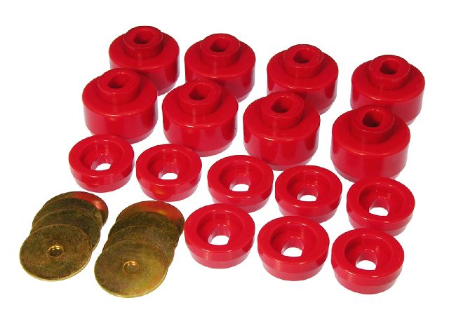 2001-2006 GMC Sierra 2500 HD Body Mount Set (Prothane)